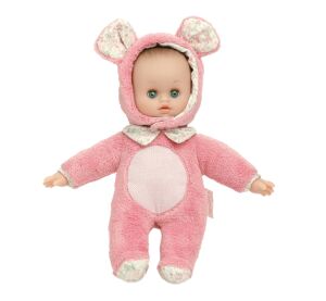 Petitcollin Puppe 28 cm Anibabies Souricette